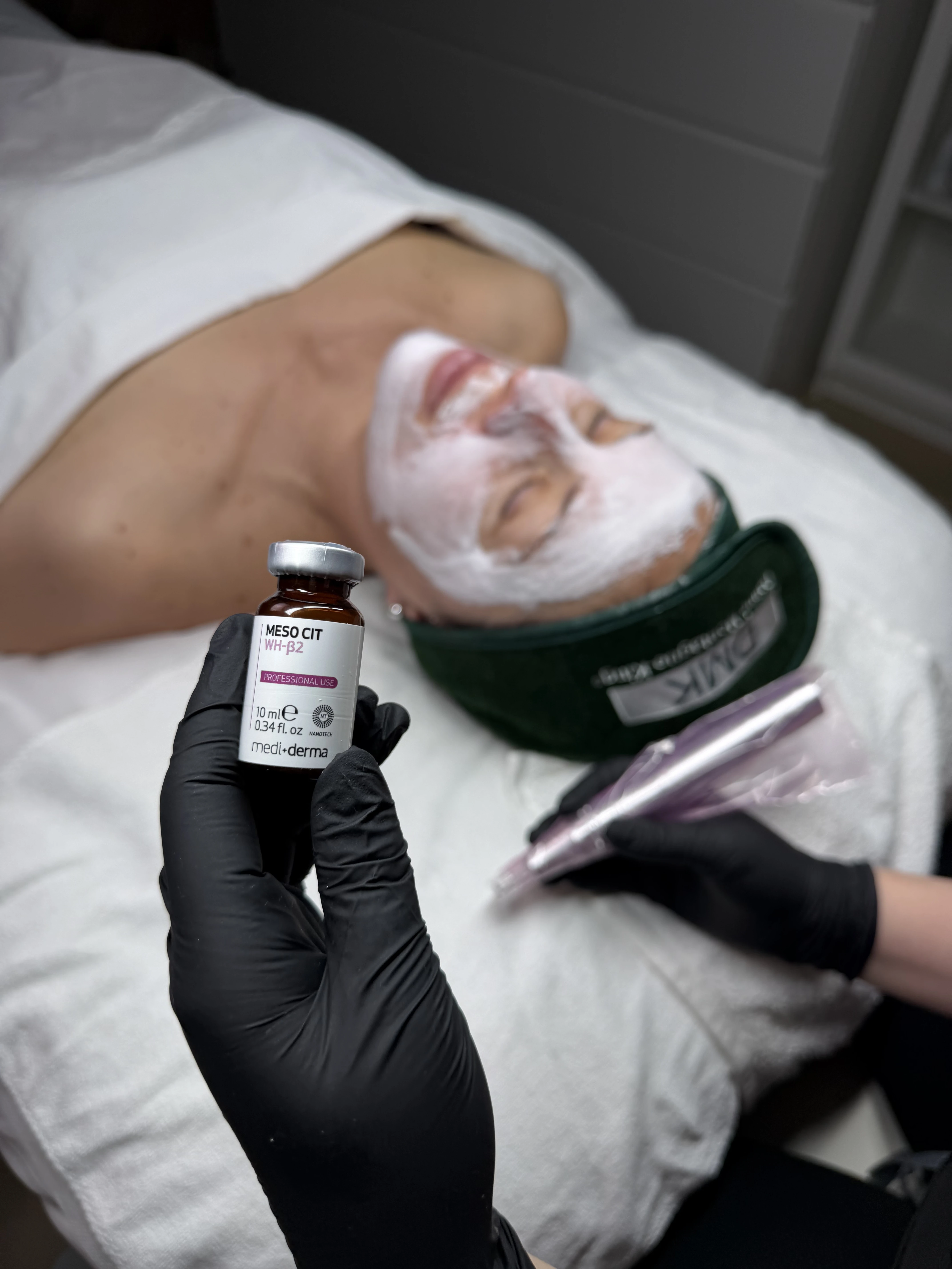 smooth glowing skin after facial treatment in Valencia